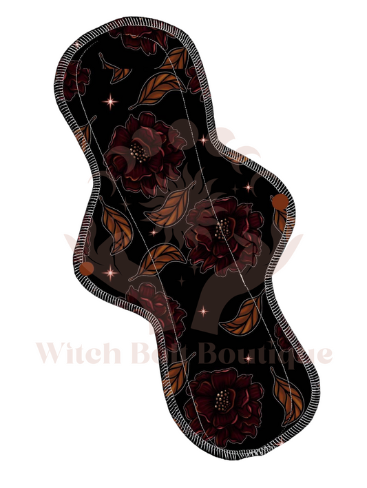 Fall Plague Floral Cloth Pad