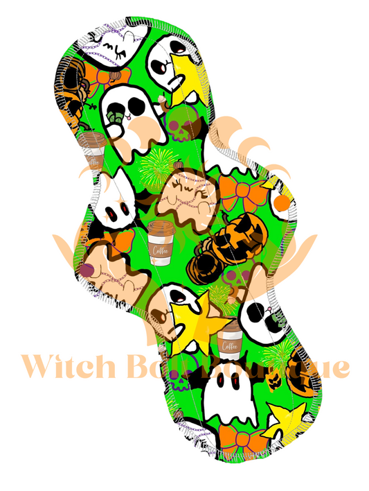 Sc4r3d Pumpk1n5 Cloth Pad