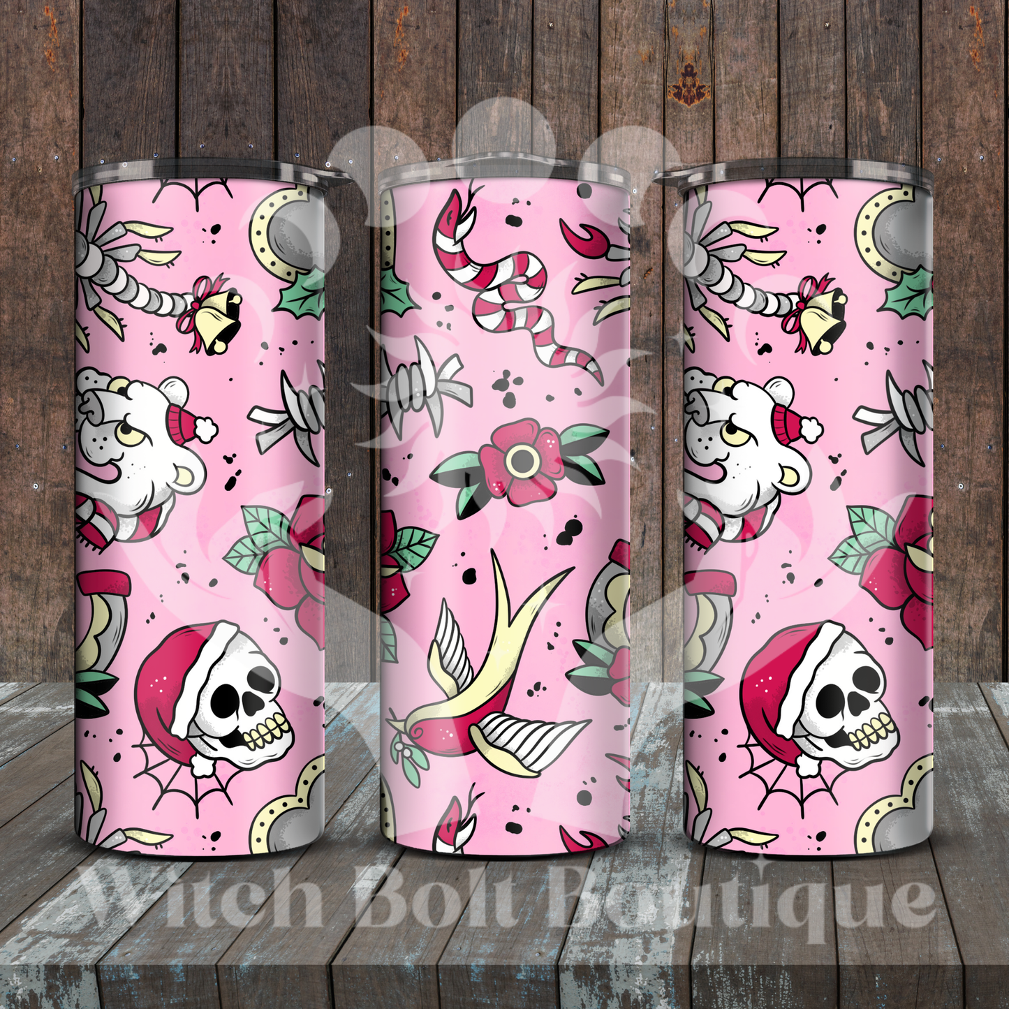 Christmas Trad Tumbler