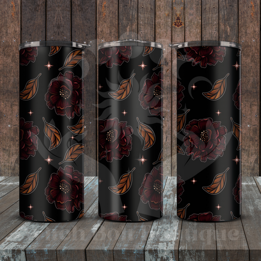 Fall Plague Florals Tumbler