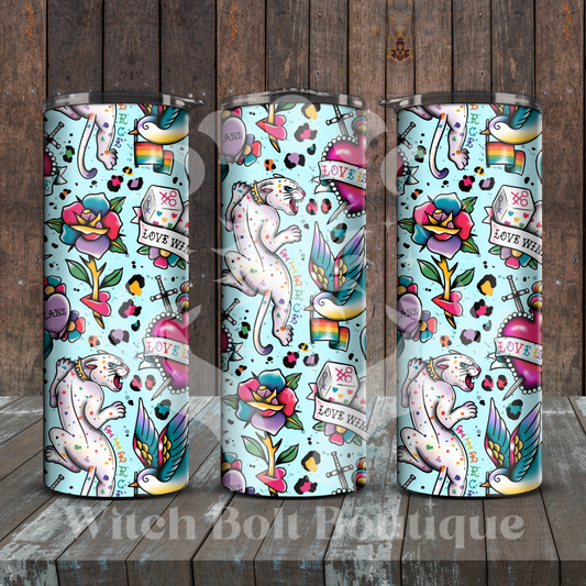 Pride Tattoos Tumbler