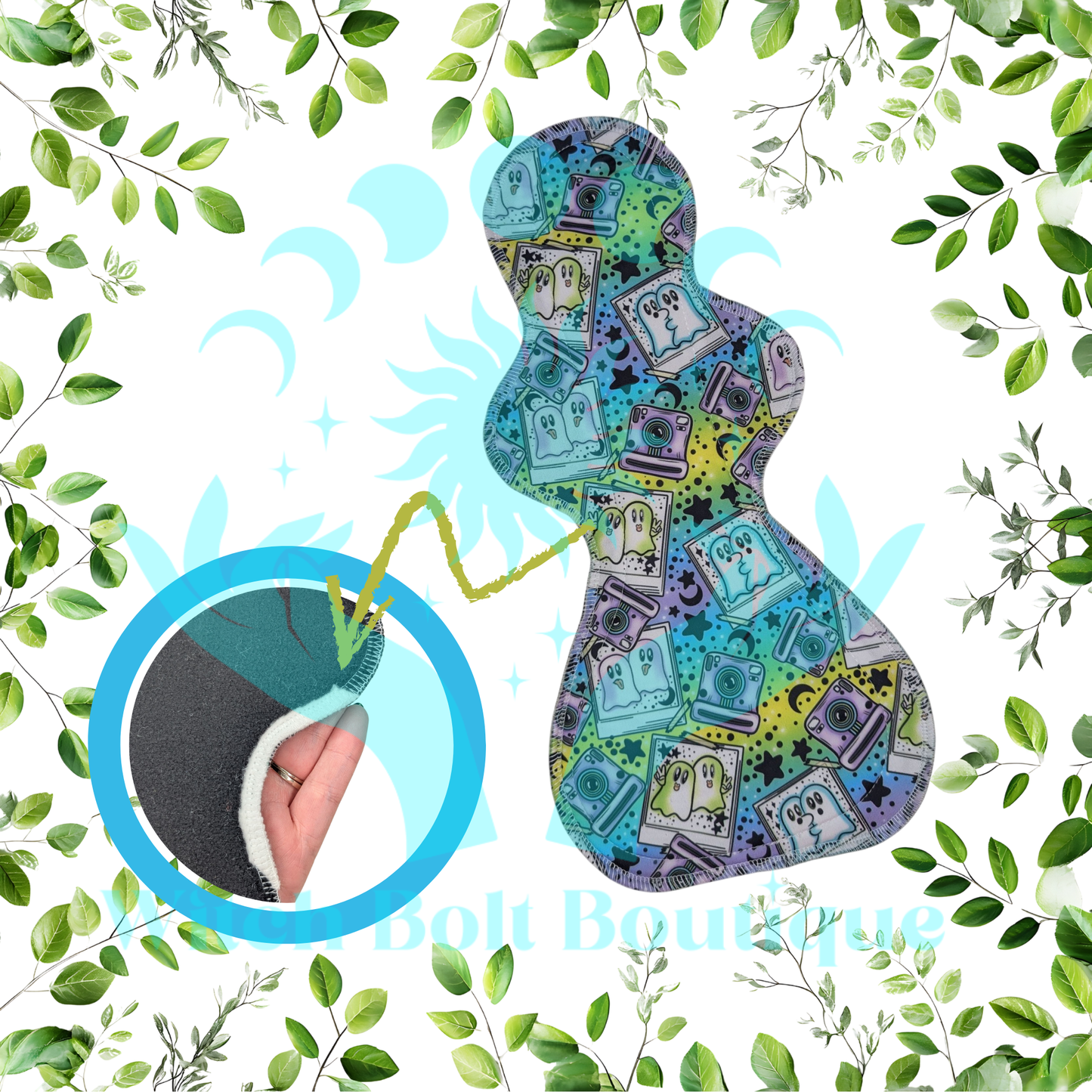 Discounted WHOOPSIE Cloth Pad (Ghost Besties)