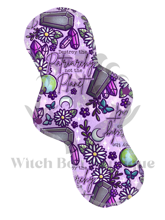 Destroy The Patriarchy Cloth Pad