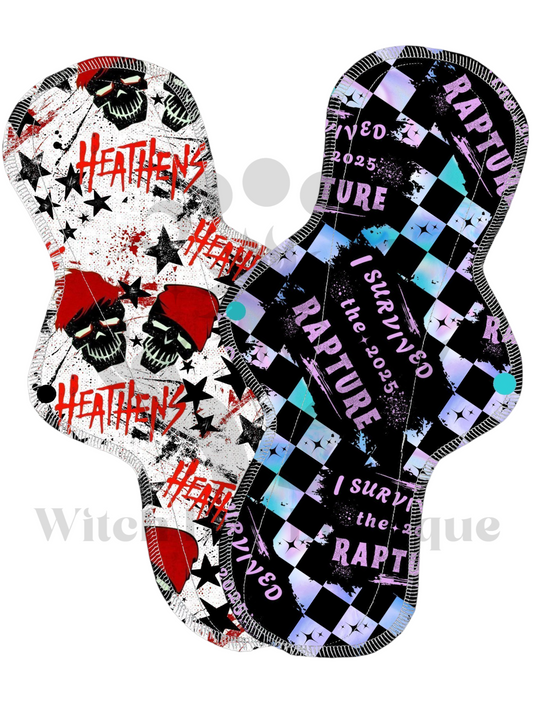 LIMITED EDITION:  Heathens/Rapture Cloth Pad Set