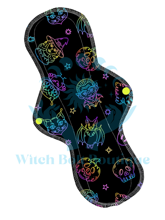Glowing Halloween Cloth Pad