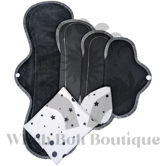 6 Piece Cloth Pad Starter Kit