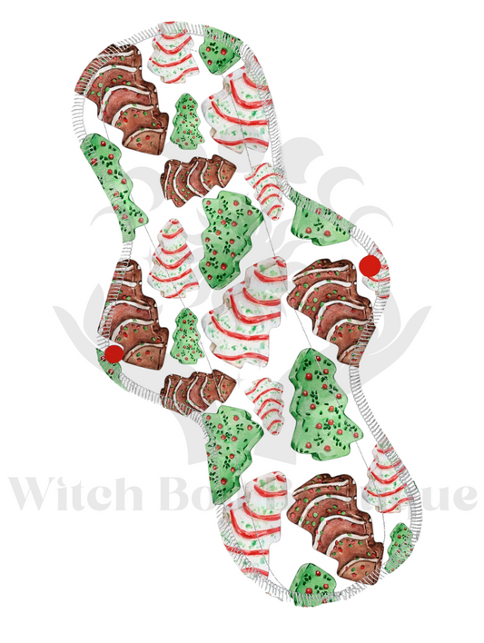 Christmas Cakes Cloth Pad