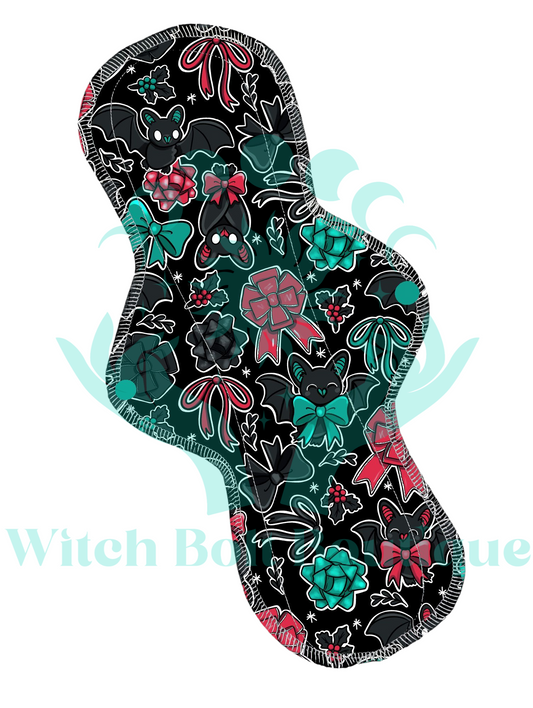 Bats and Bows Cloth Pad