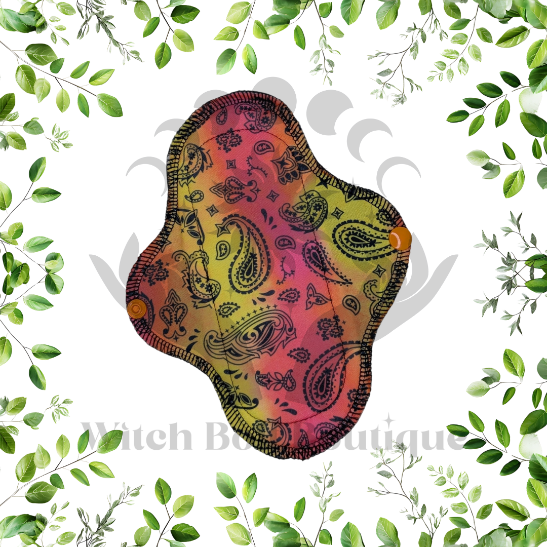 Discounted WHOOPSIE Cloth Pad (Sunset Paisley)