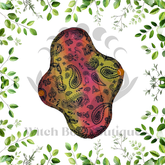 Discounted WHOOPSIE Cloth Pad (Sunset Paisley)