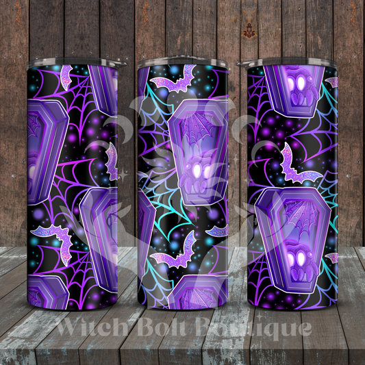 Spider Coffin Tumbler