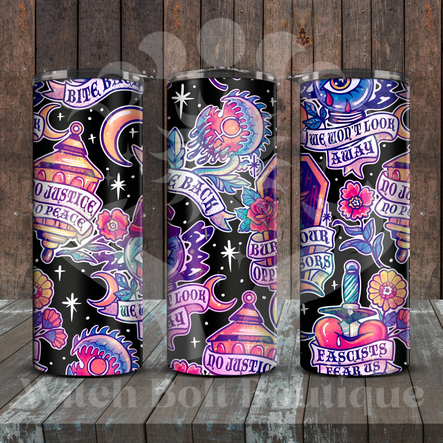 Resist Tattoos B Tumbler