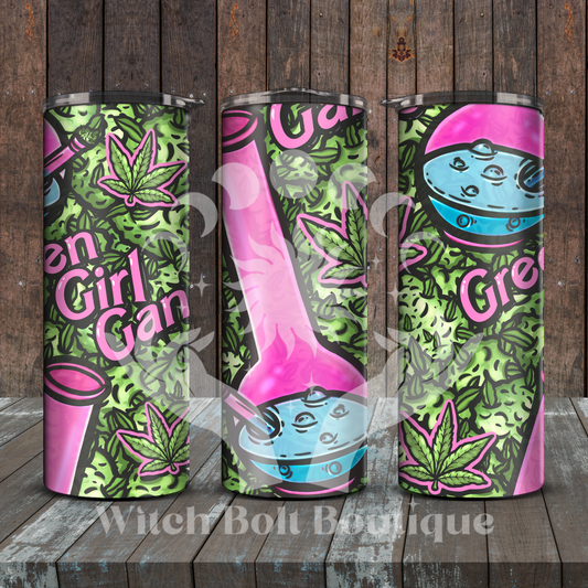 Green Girl Gang Tumbler