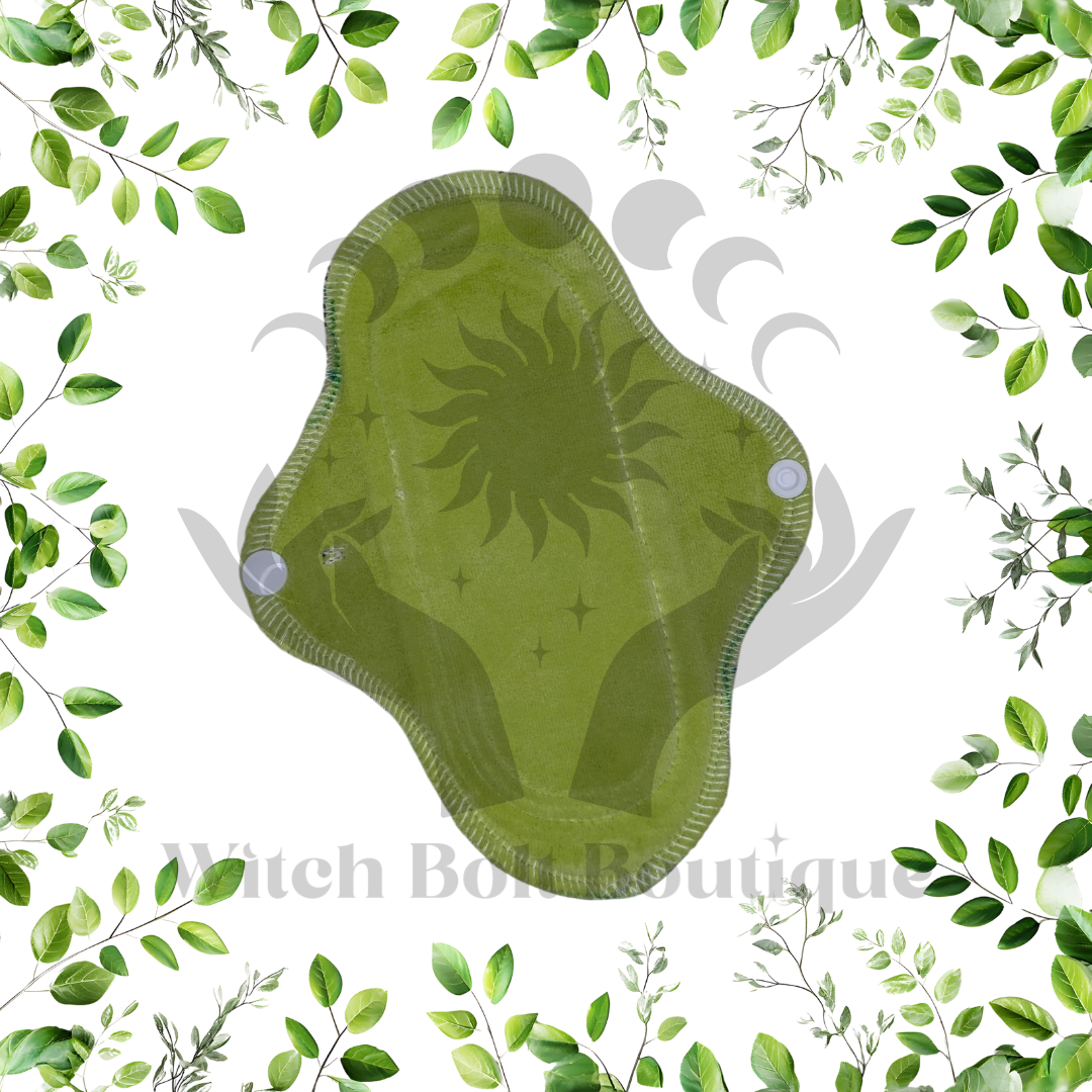 Discounted WHOOPSIE Cloth Pad (Lime Green)