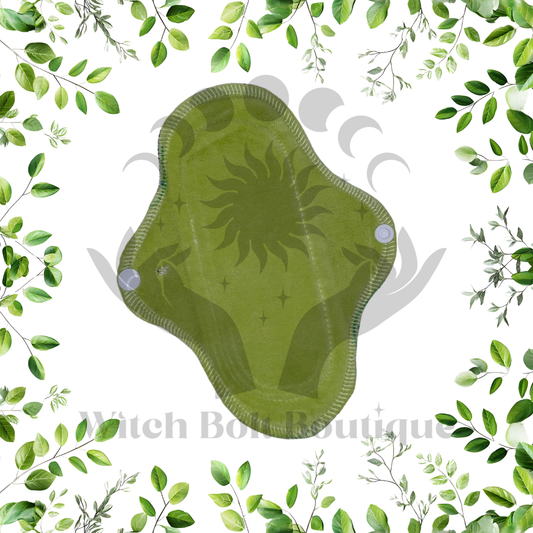 Discounted WHOOPSIE Cloth Pad (Lime Green)