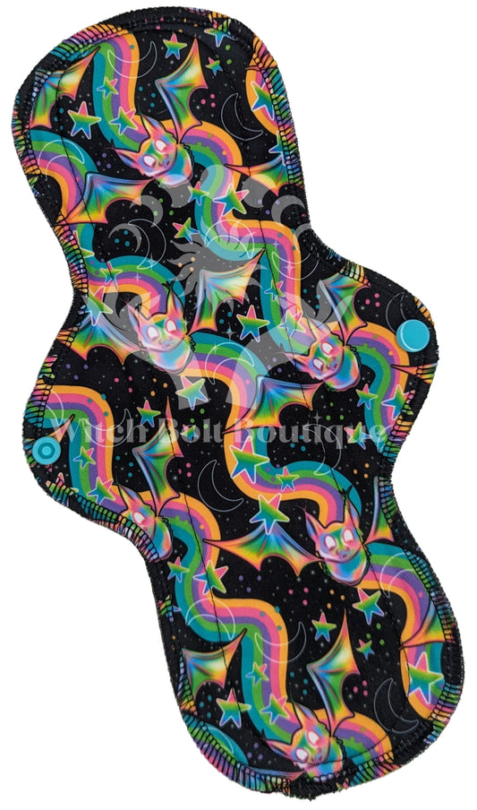 Neon Bats Cloth Pad