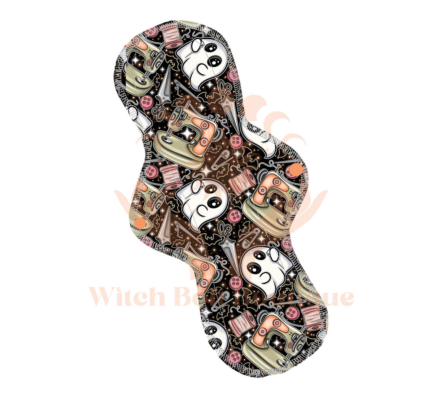 Spooky Sewist Cloth Pad