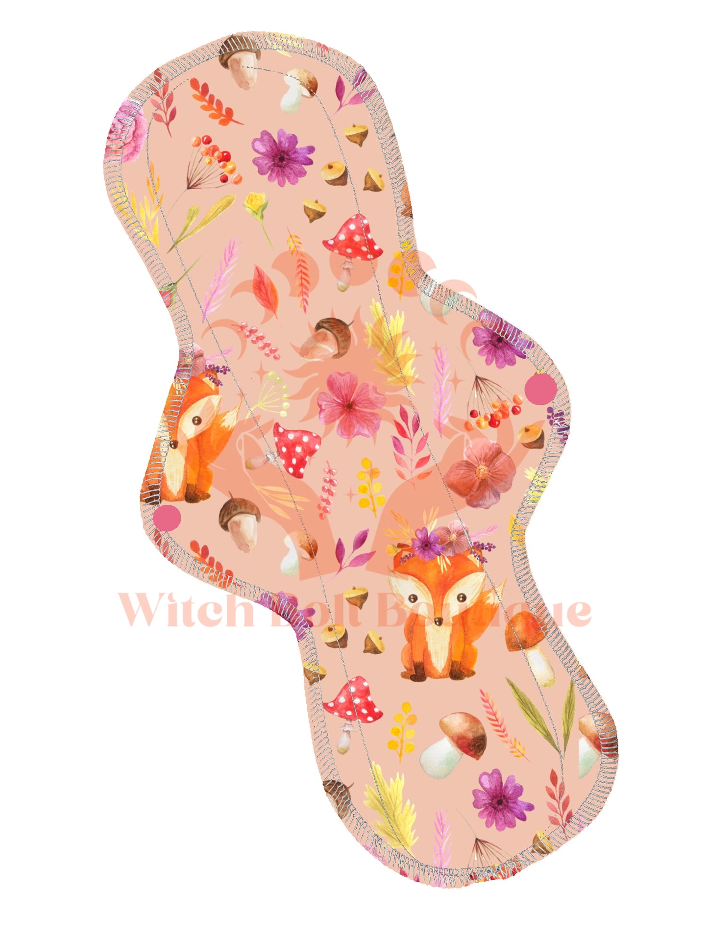 Fox & Florals Cloth Pad