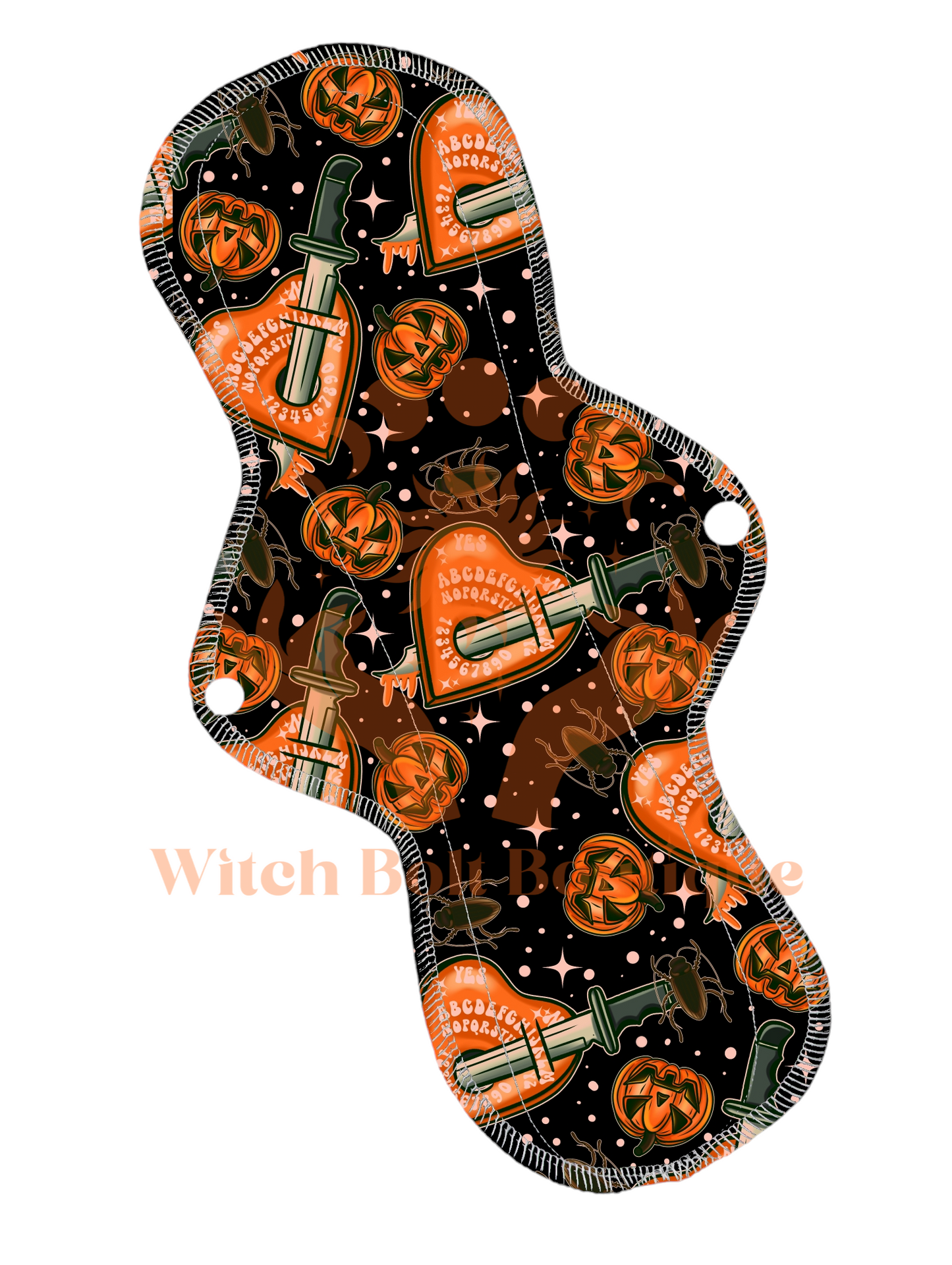 Creepy Crawly Halloween Cloth Pad