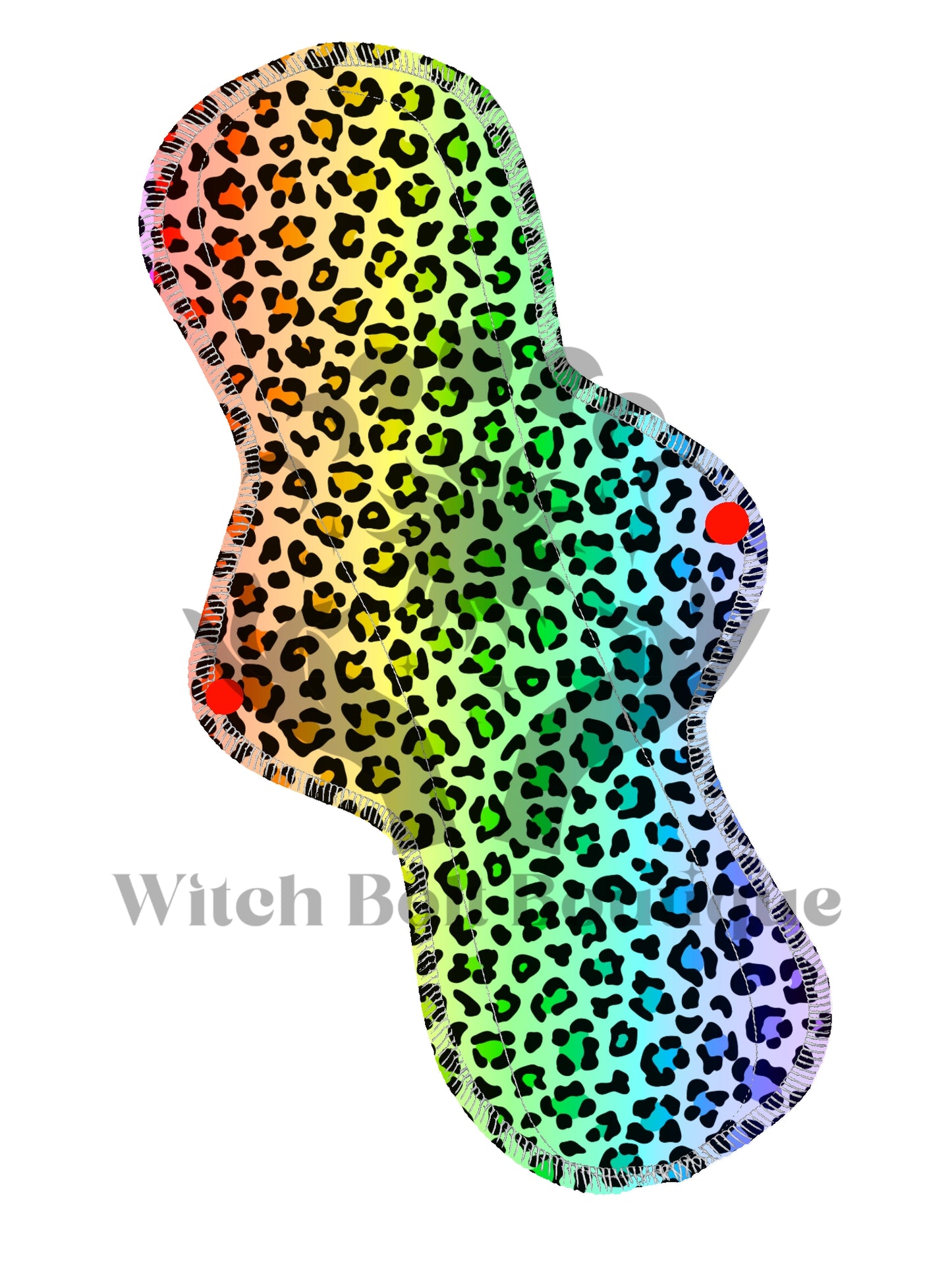 Rainbow Leopard Cloth Pad