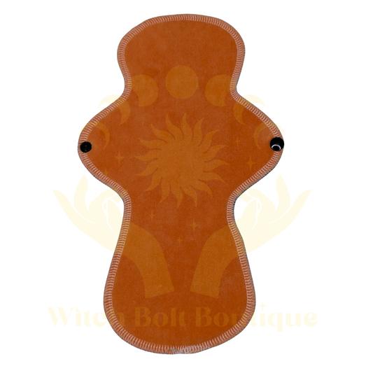 Solid Bold Orange Cloth Pad