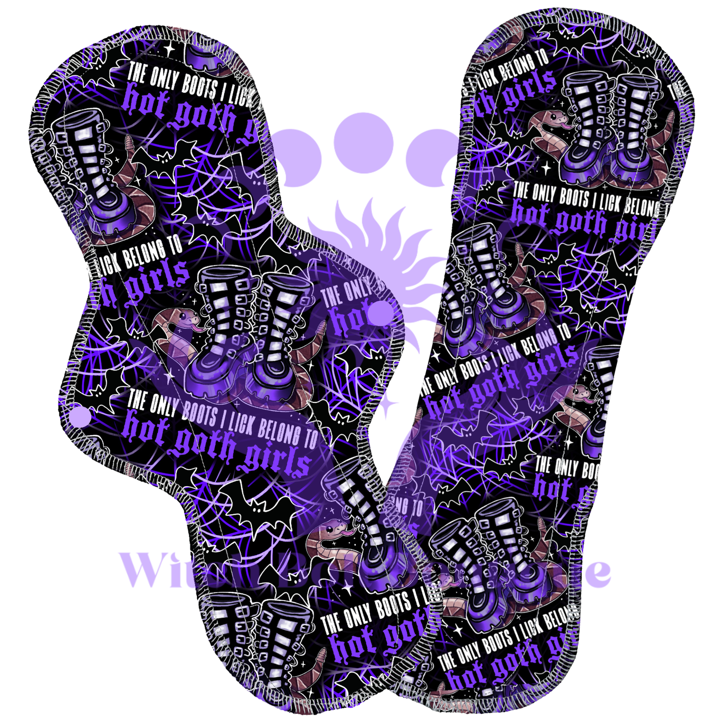 Goth Girls Cloth Pad