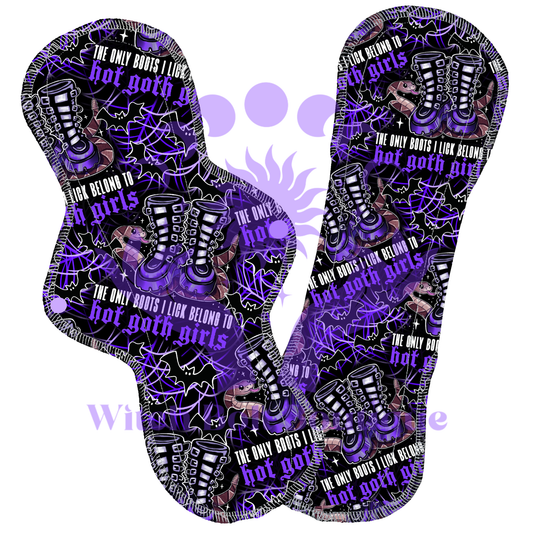 Goth Girls Cloth Pad