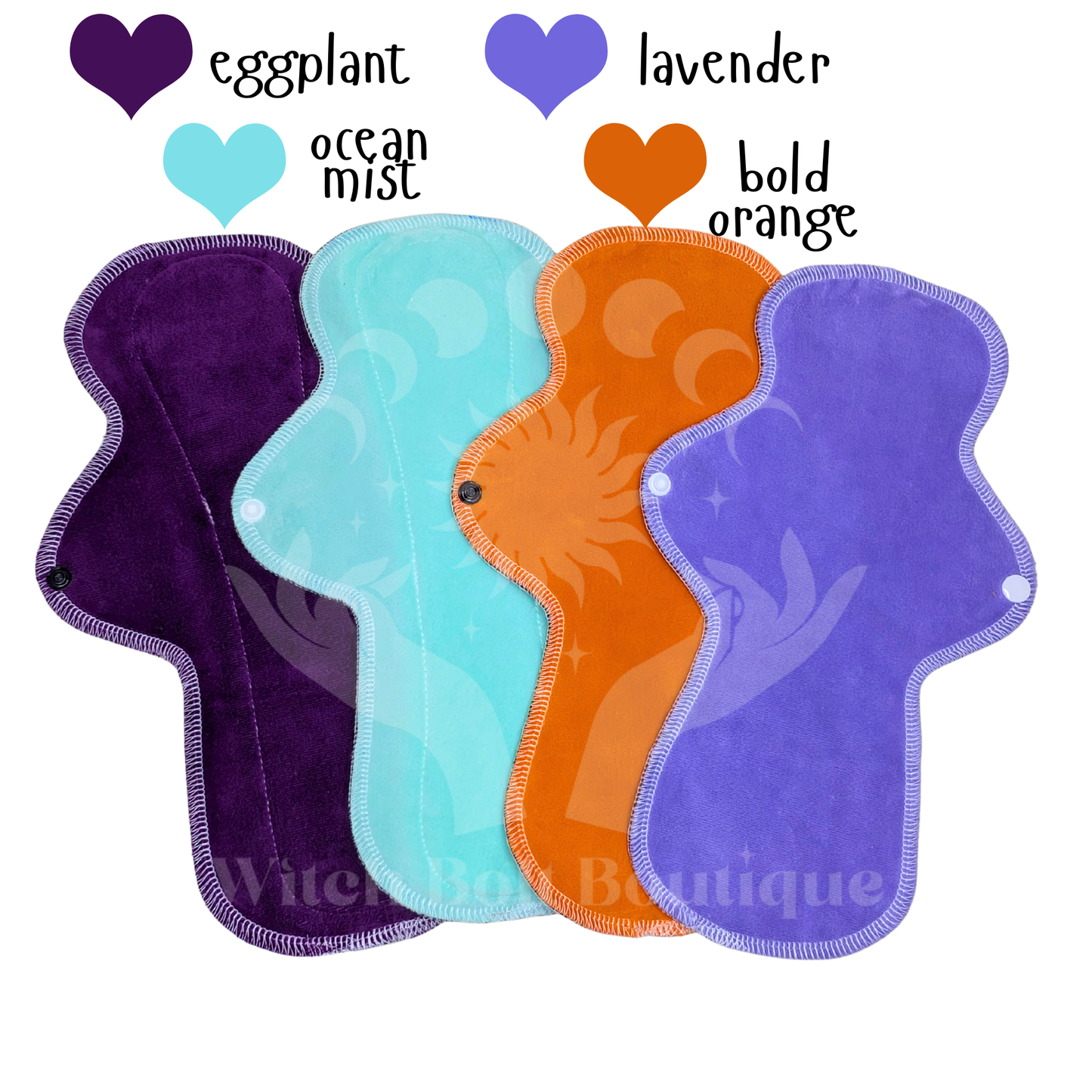 Solid Lavender Cloth Pad