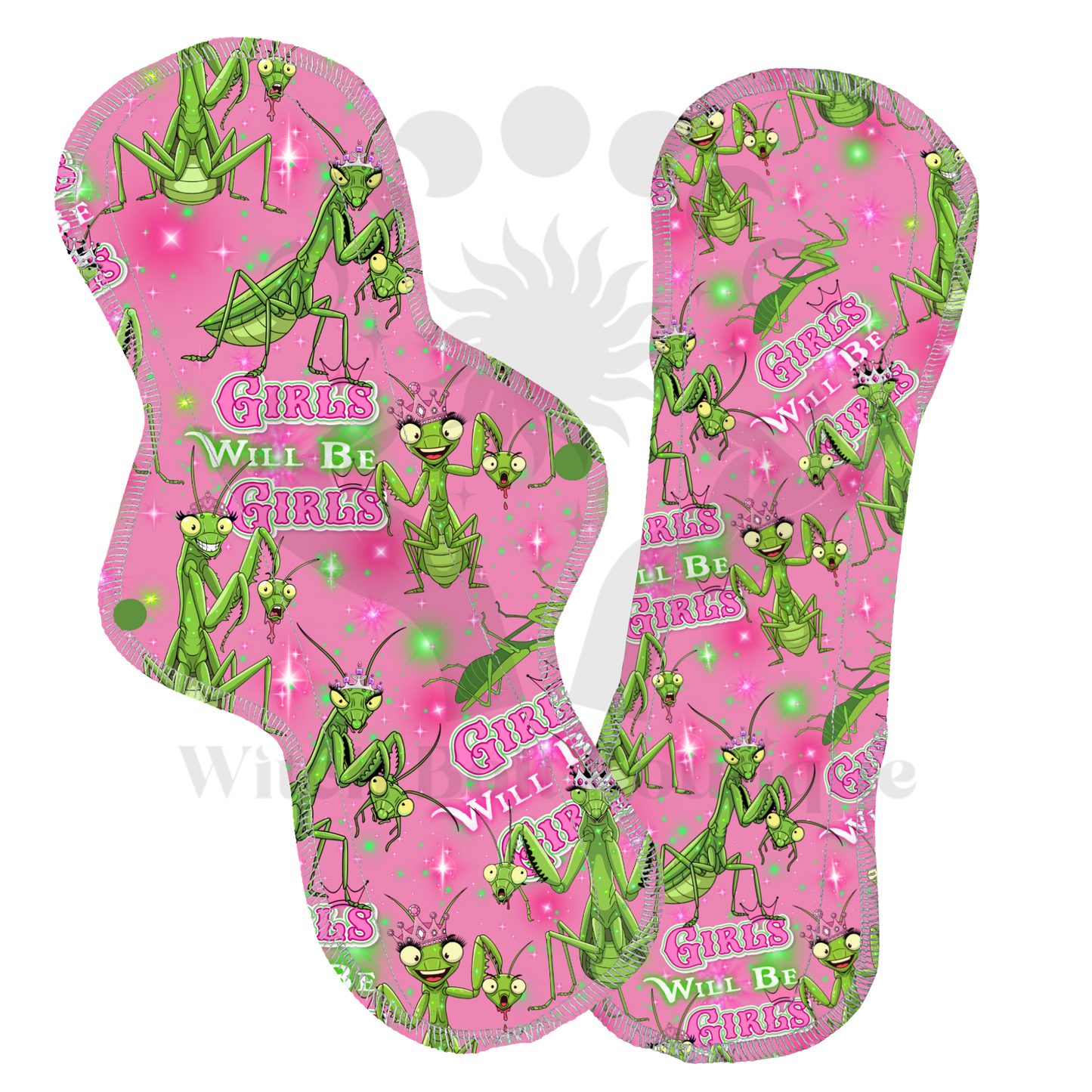 Girls Will Be Girls Cloth Pad