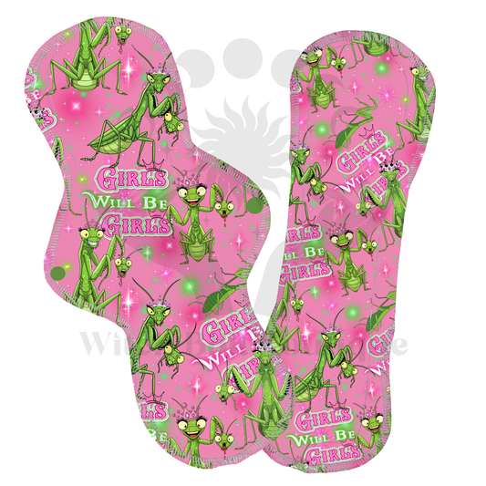 Girls Will Be Girls Cloth Pad