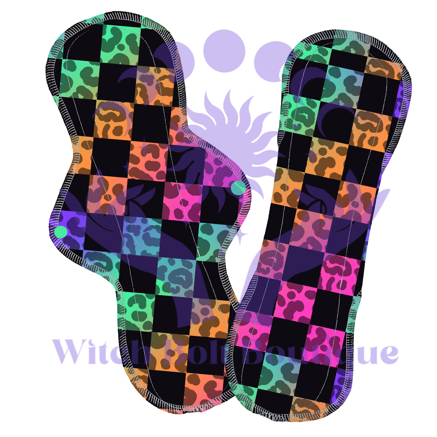 Trashy Checkers  Cloth Pad