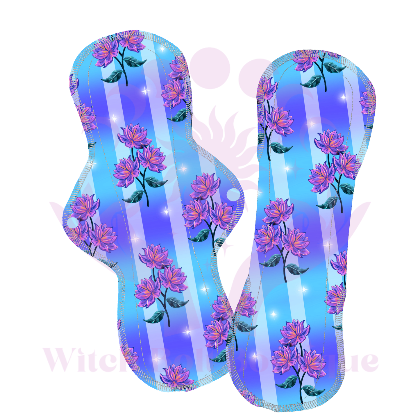 Whimsical Florals Cloth Pad